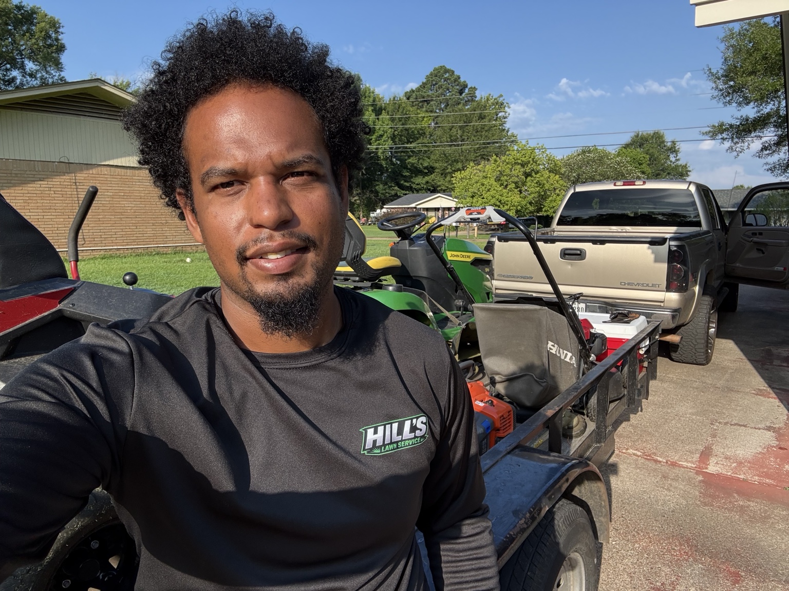 Hill's Lawn Service Owner